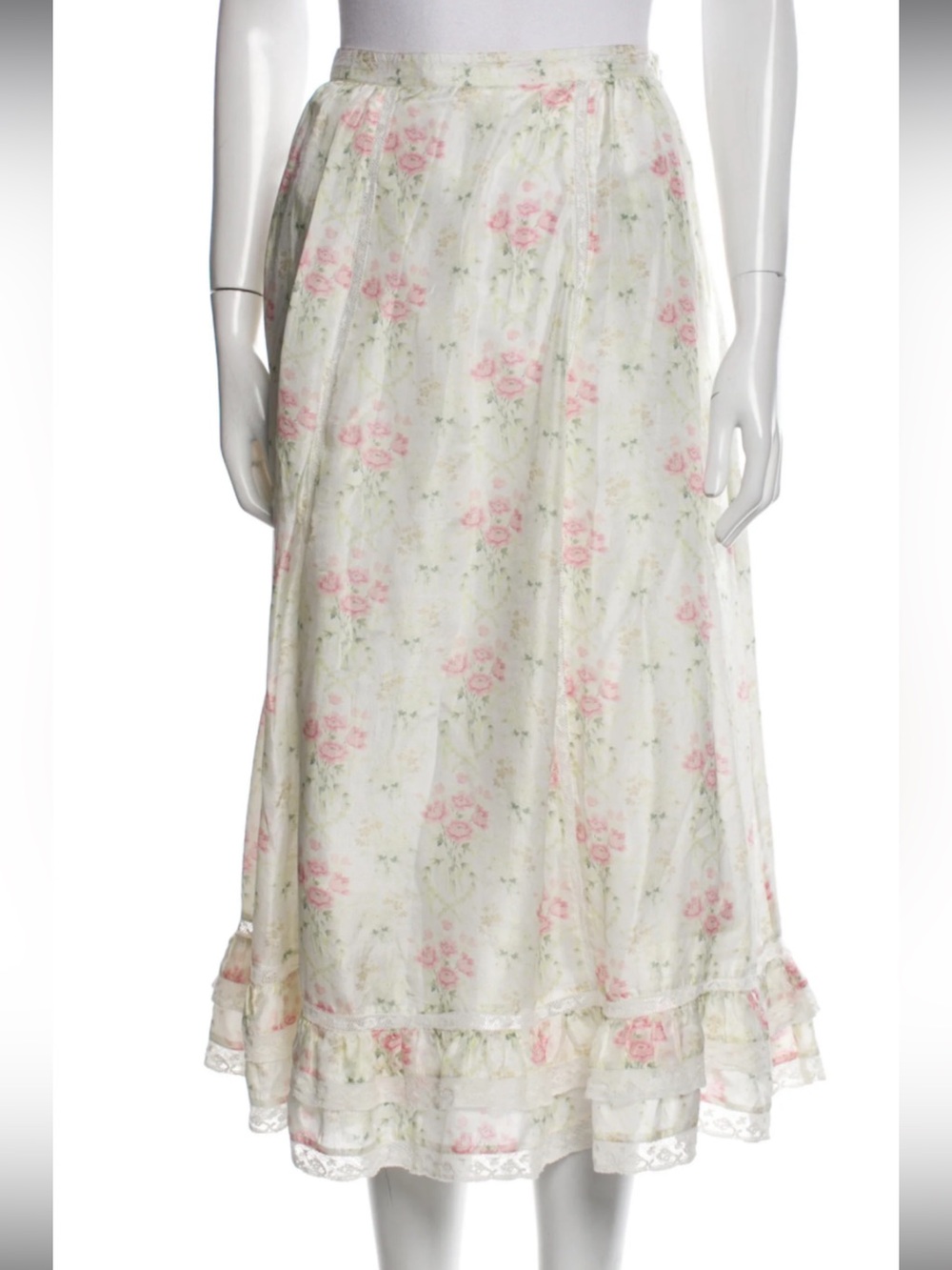 LoveShackFancy Navya Skirt Baby Pink Dreams Size 8 NWT